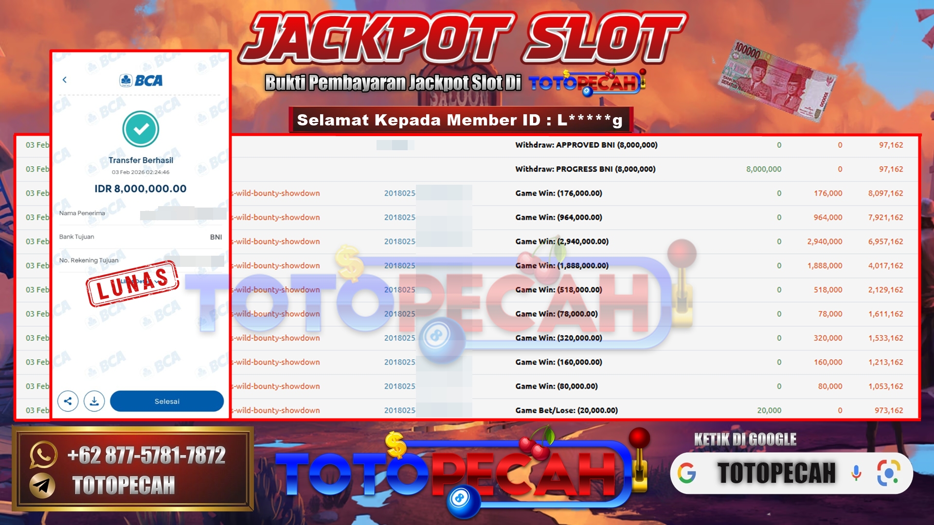 BUKTI WD TOTOPECAH 03 02 2026