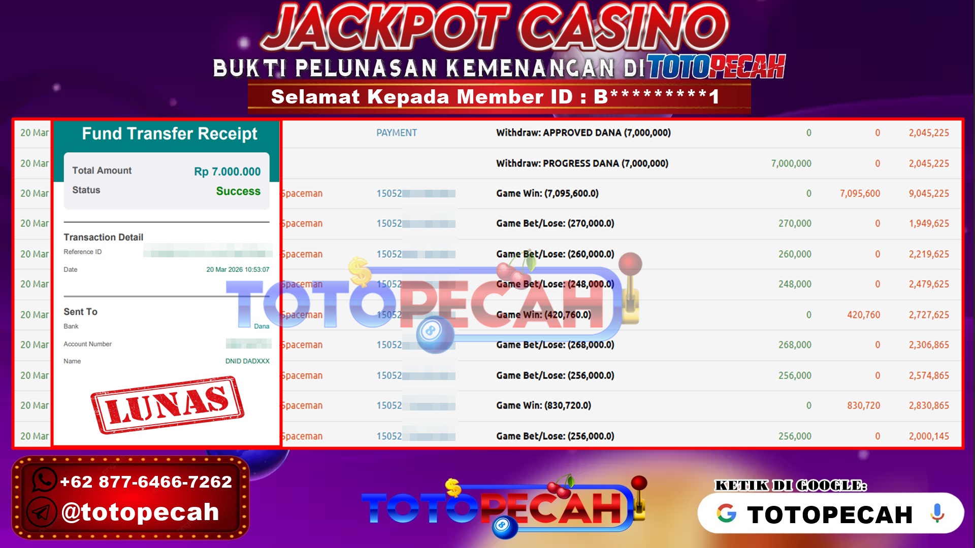 BUKTI WD TOTOPECAH 20 03 2026