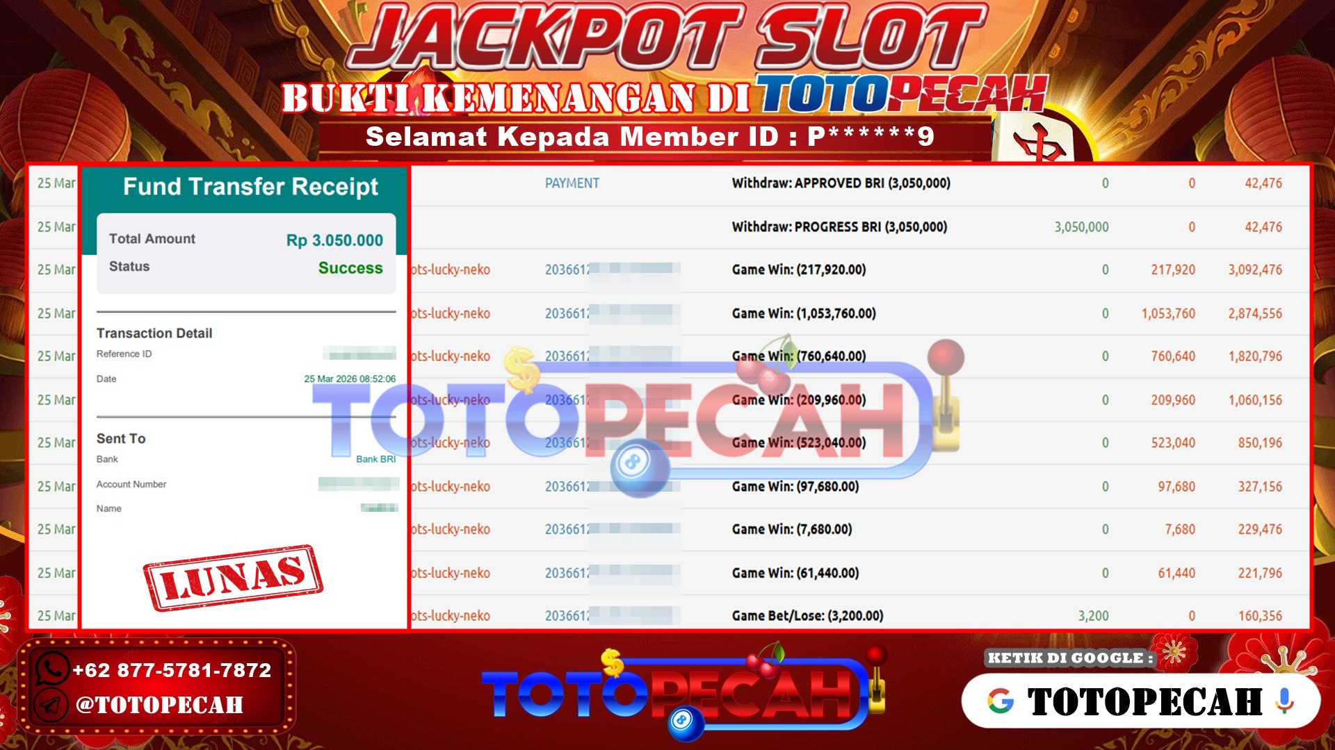 BUKTI WD TOTOPECAH 25 03 2026