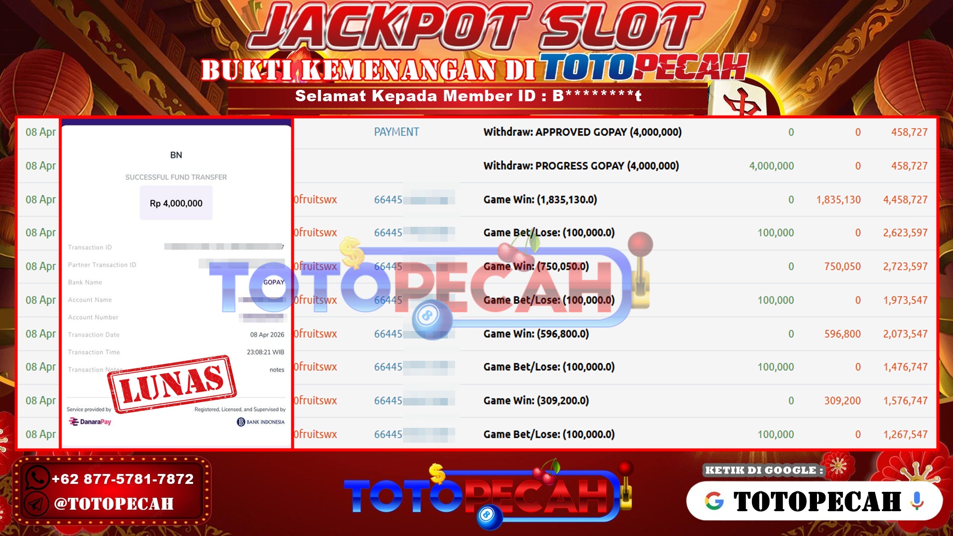 BUKTI WD TOTOPECAH 08 04 2026