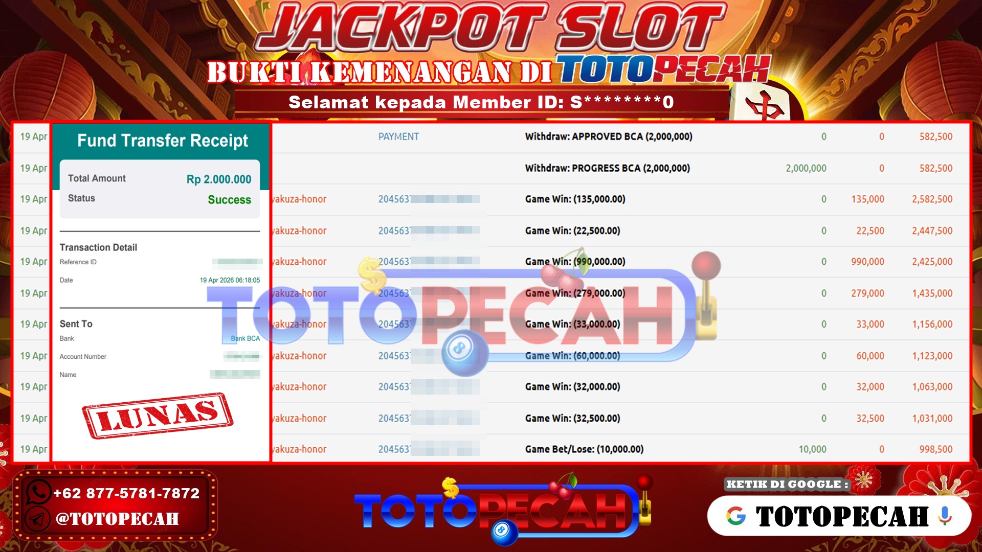 BUKTI WD TOTOPECAH 19 04 2026