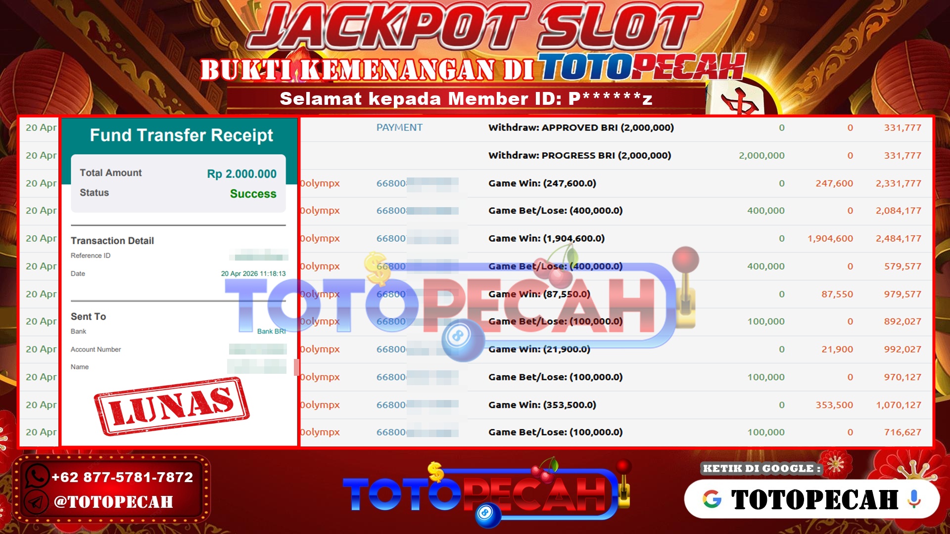 BUKTI WD TOTOPECAH 20 04 2026