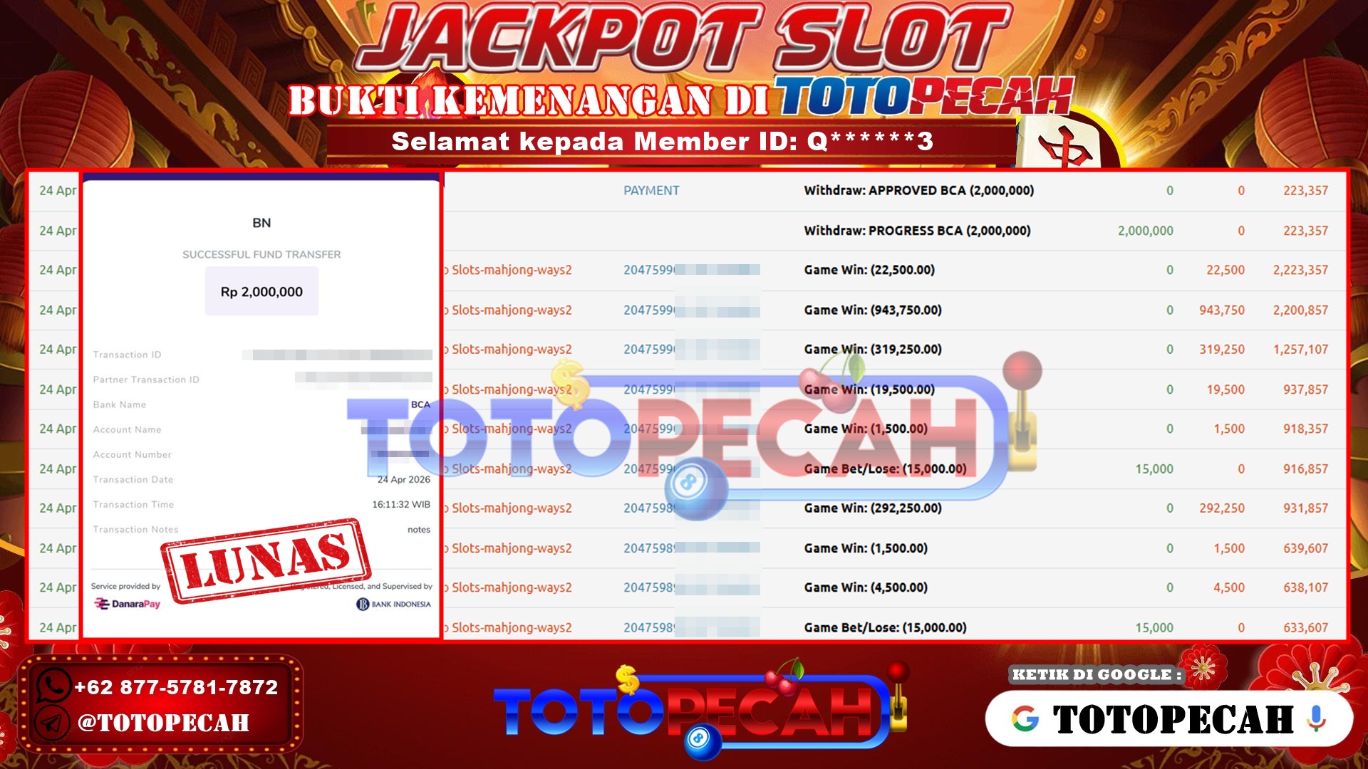 BUKTI WD TOTOPECAH 24 04 2026