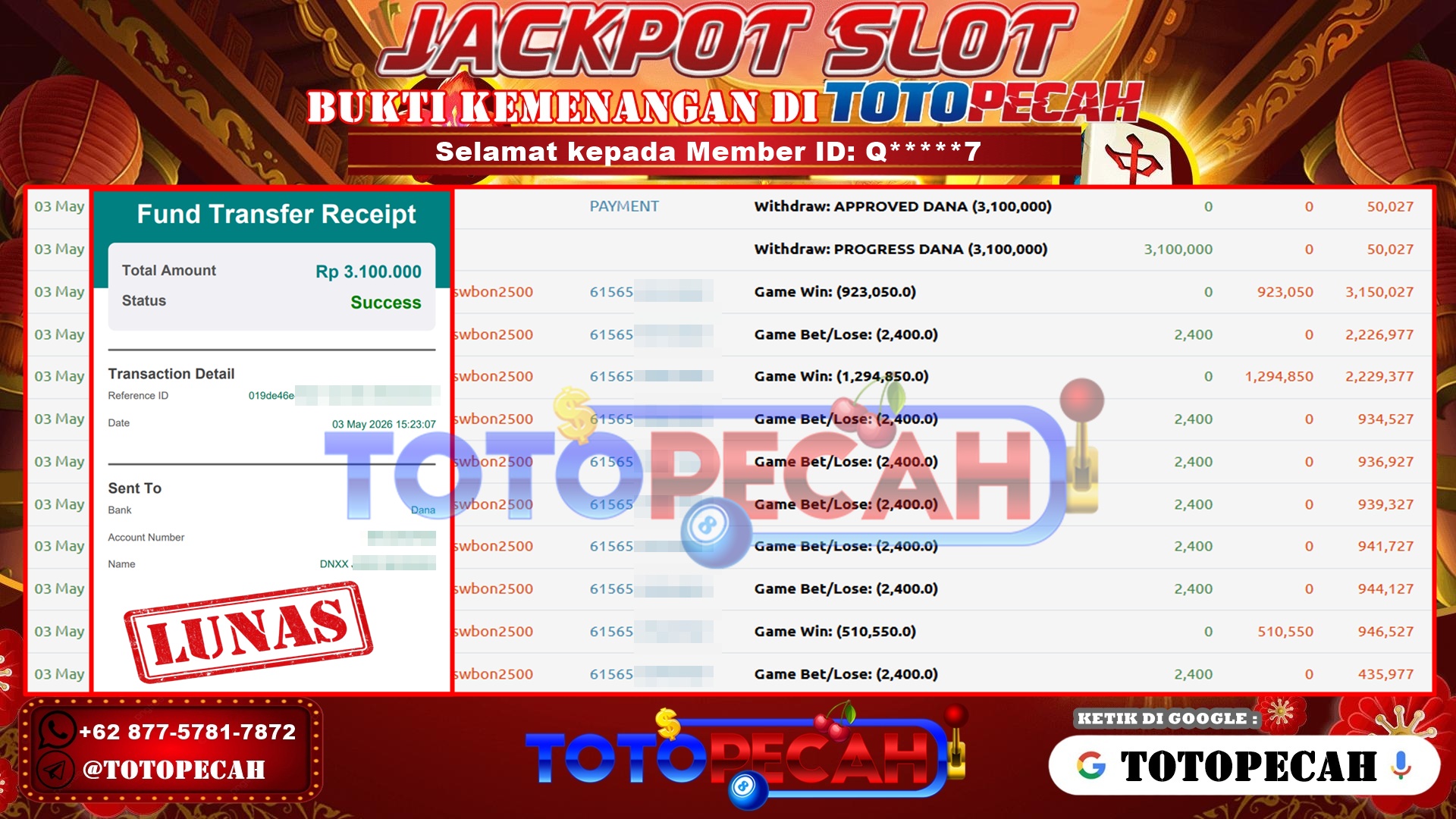 BUKTI WD TOTOPECAH 03 05 2026