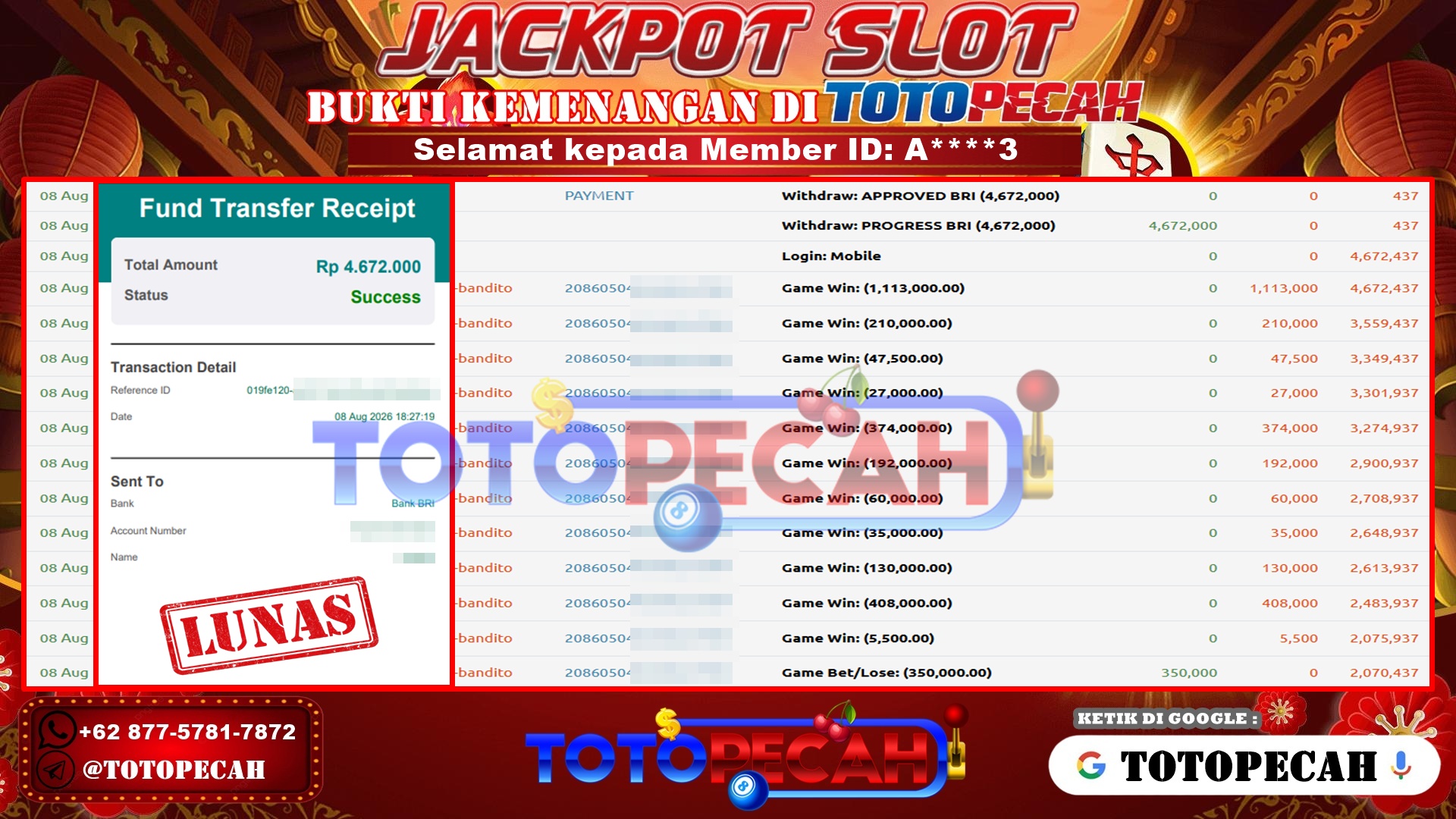 BUKTI WD TOTOPECAH 08 08 2026